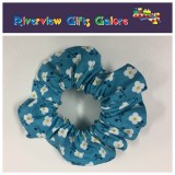 Scrunchie - Blue/White Flowers Scrunchie - Blue/White Flowers